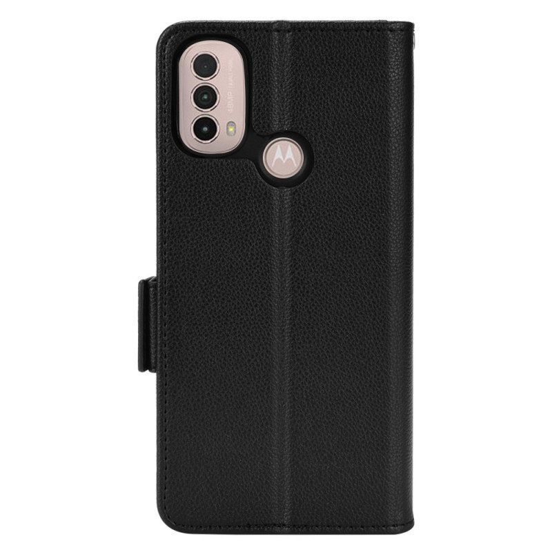 δερματινη θηκη Moto E40 / E30 / E20 Θήκη Flip Flap Διπλό Νέα Χρώματα